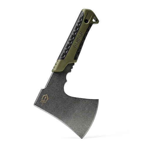 Тактический топор Gerber A-291. Черно-оливковый
