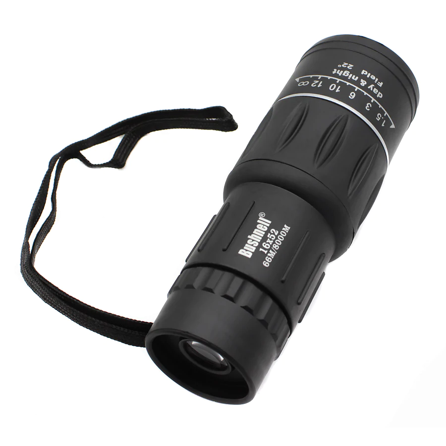 Монокль Bushnell 4502 16x52 з чохлом. Чорний