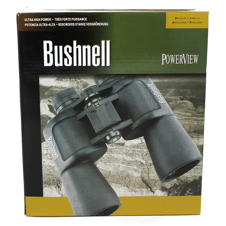 Бинокль Bushnell 7187 60х90 с чехлом. Черный