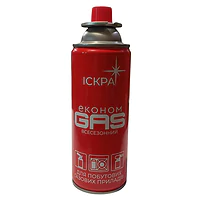 Газовый баллончик для горелки Искра 365 мл, 200 грамм