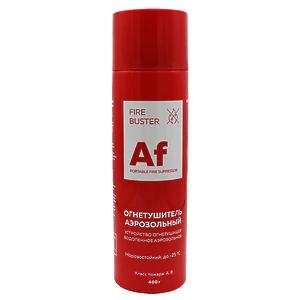 Вогнегасник аерозольний Aerosollab Af-400 ВВПА 400г морозостійкий