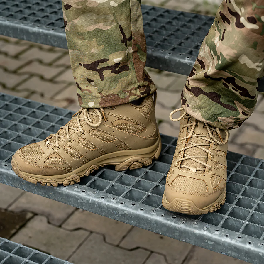 Тактические ботинки Merrell MOAB 3 Mid Tactical Waterproof. Койот
