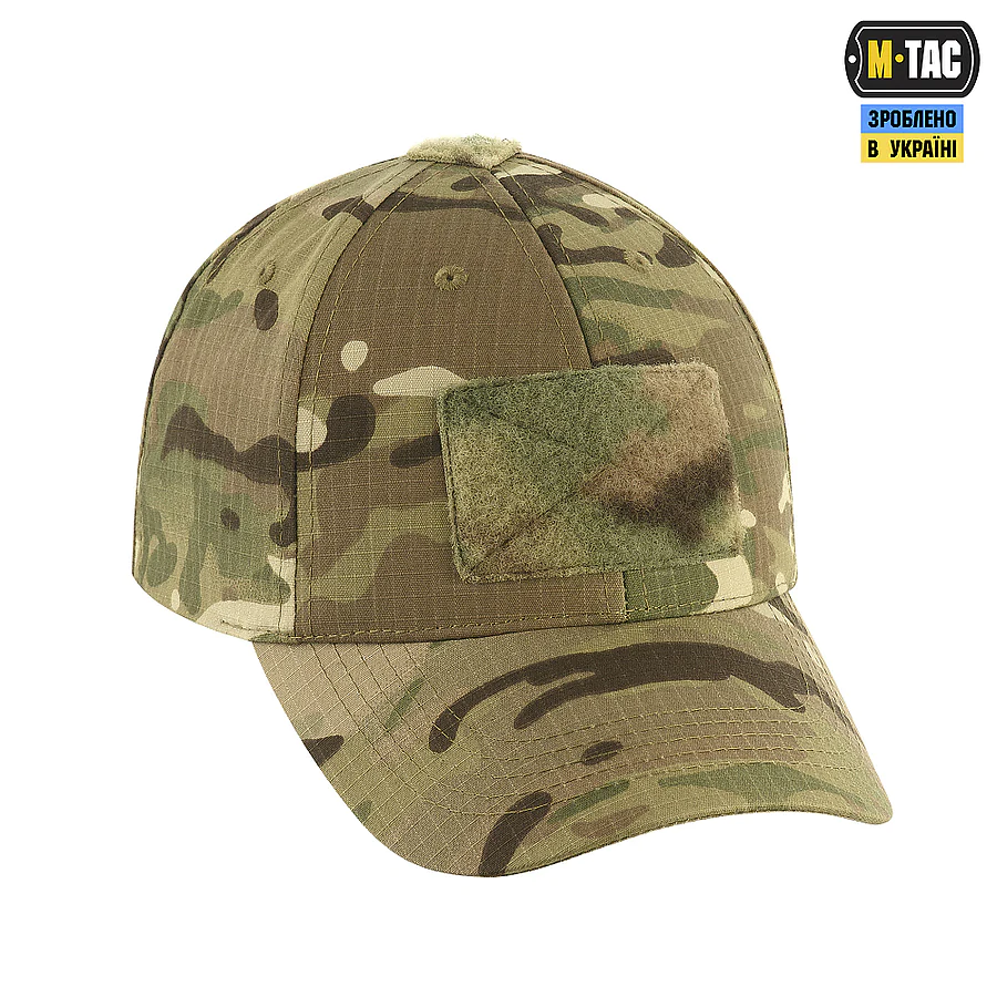 Тактична кепка M-Tac Flex ріп-стоп. Мультикам