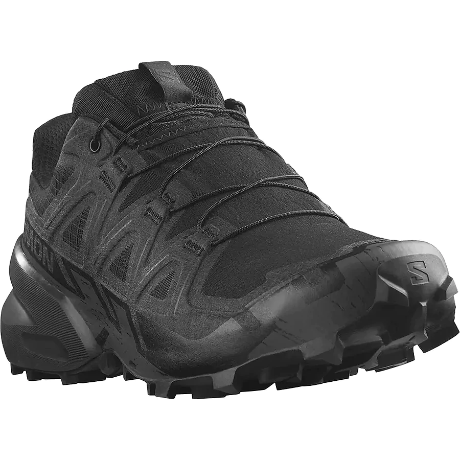 Кроссовки тактические Salomon Speedcross 6 Forces. Черный