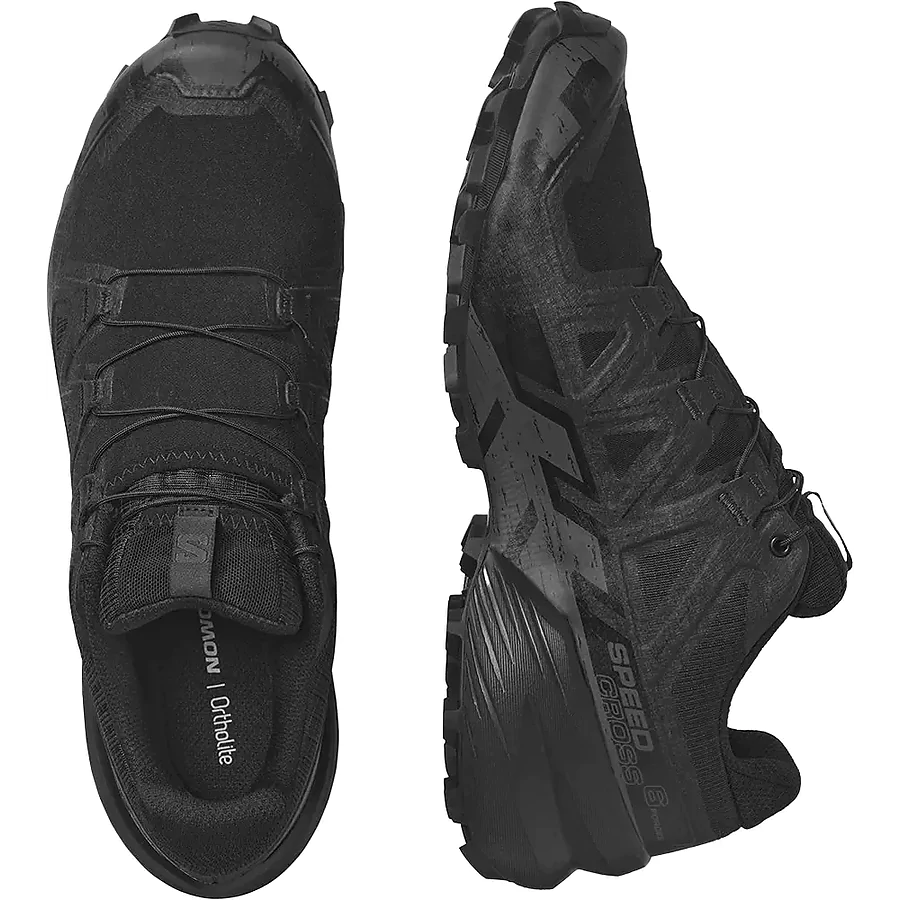 Кроссовки тактические Salomon Speedcross 6 Forces. Черный