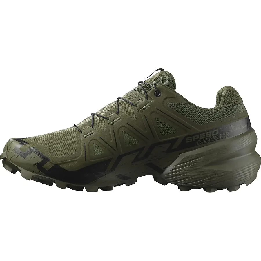 Кроссовки тактические Salomon Speedcross 6 Forces. Олива