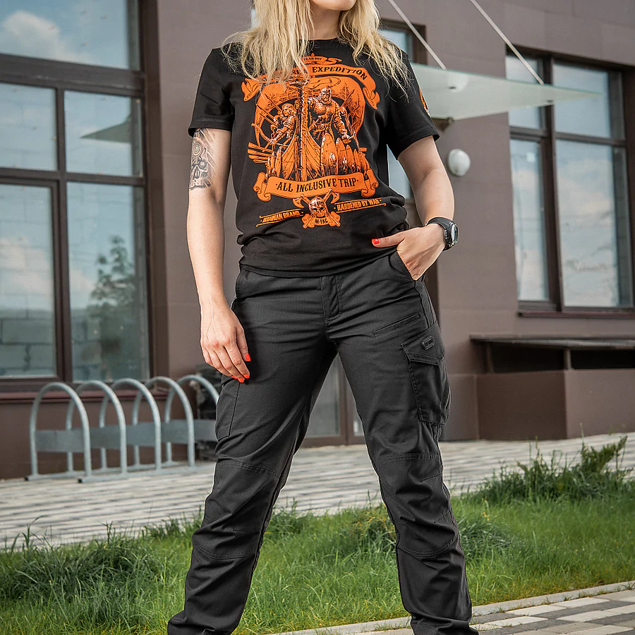 Женские тактические штаны M-Tac Aggressor Lady Flex. Черный