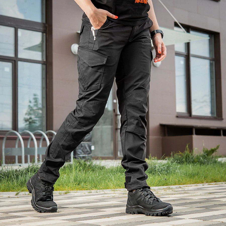 Женские тактические штаны M-Tac Aggressor Lady Flex. Черный