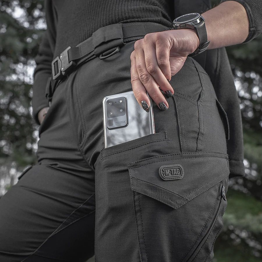 Женские тактические штаны M-Tac Aggressor Lady Flex. Черный