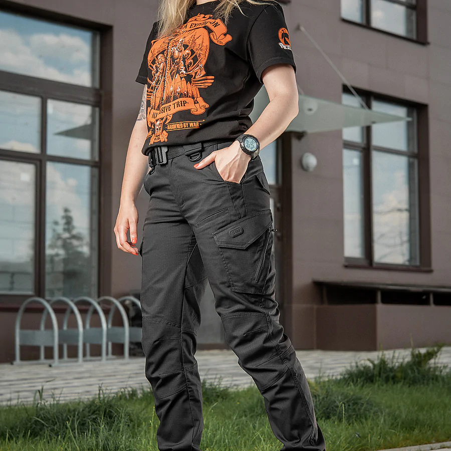 Женские тактические штаны M-Tac Aggressor Lady Flex. Черный