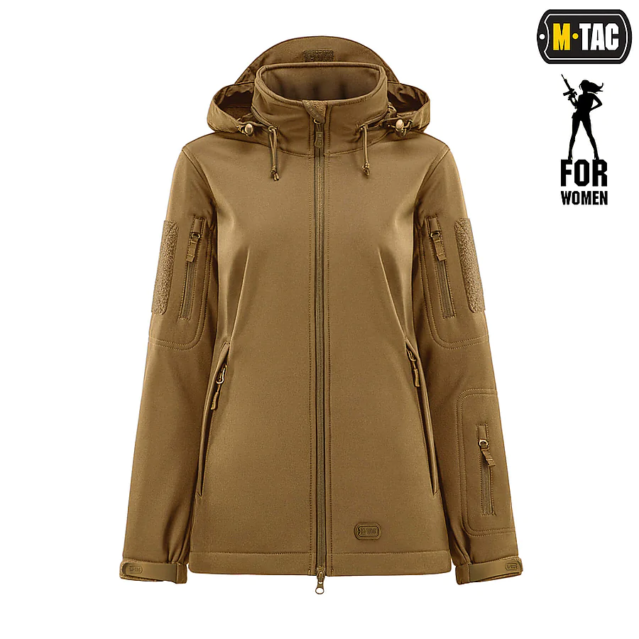 Куртка женская M-Tac Soft Shell Lady. Койот