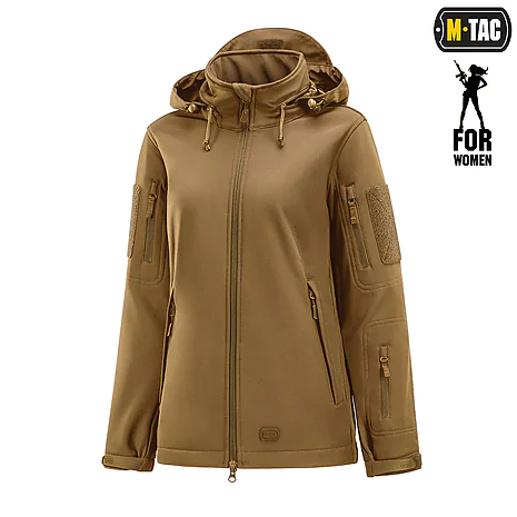 Куртка жіноча M-Tac Soft Shell Lady. Койот