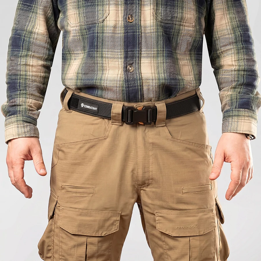 Ремень тактический Cobra Combatant Sentinel Belt Core. Черный