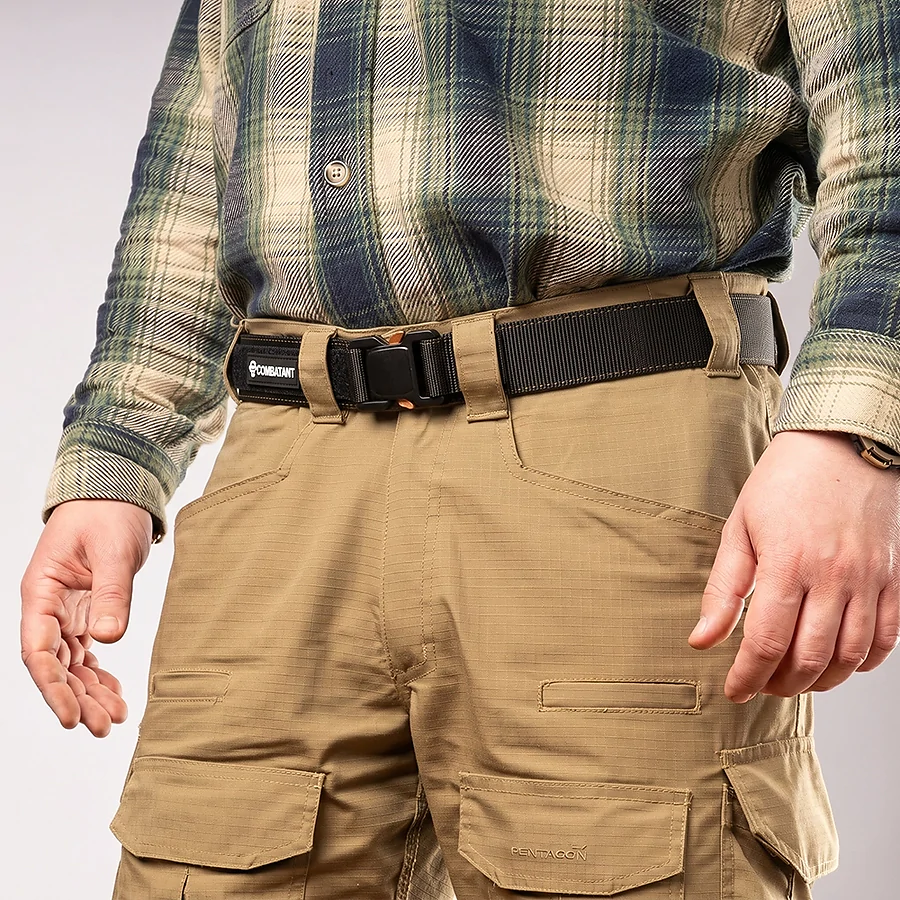 Ремень тактический Cobra Combatant Sentinel Belt Core. Черный