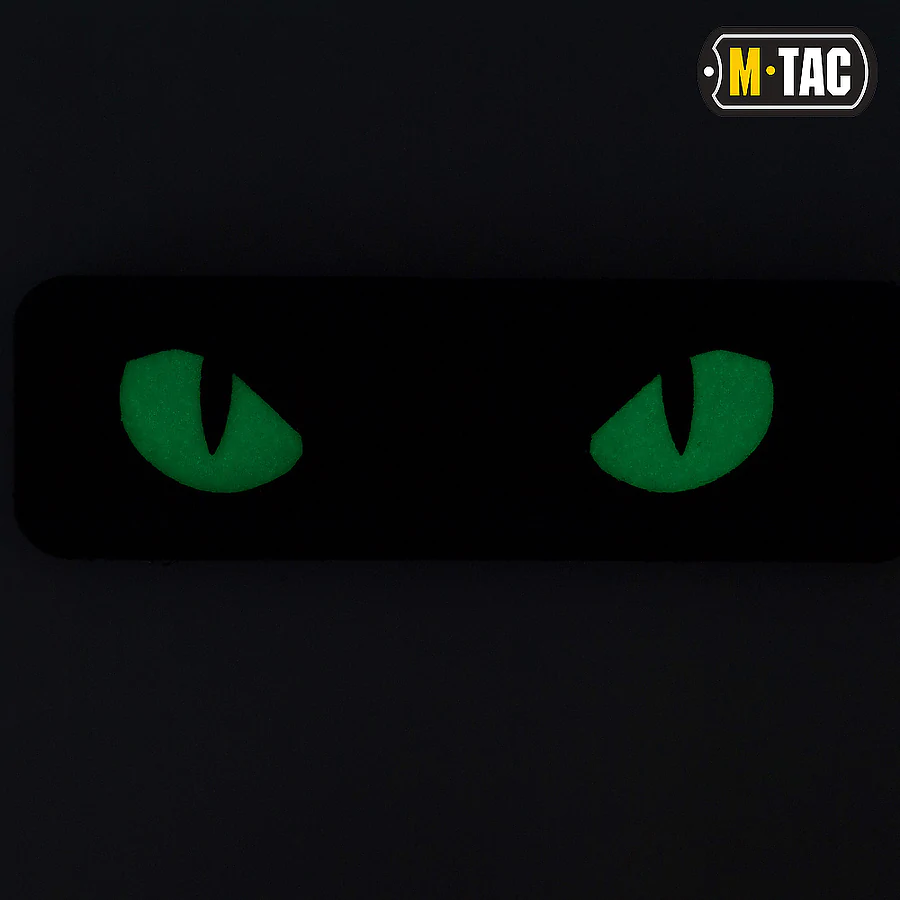 Шеврон-нашивка M-Tac Cat Eyes Laser Cut. Койот
