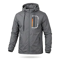 Куртка вітровка The North Face. Сірий