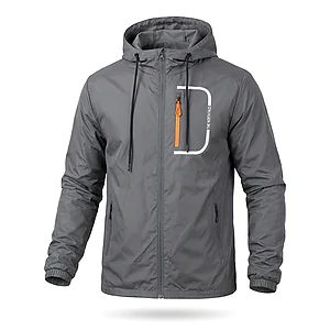 Куртка вітровка The North Face. Сірий