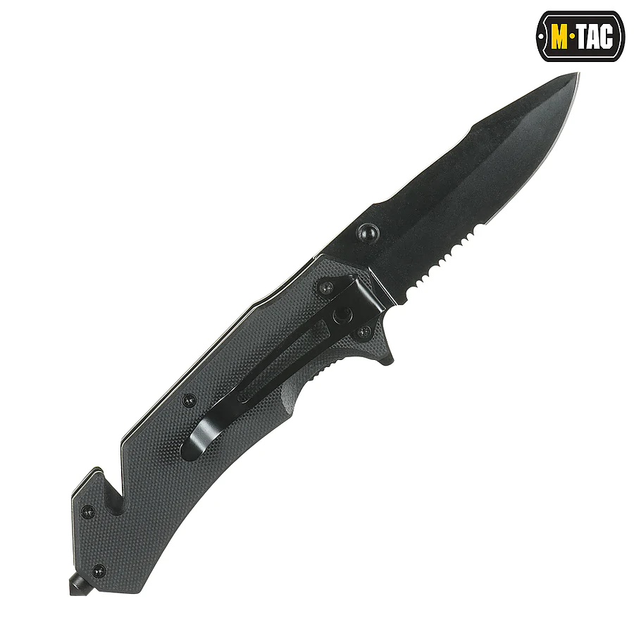 Ніж складаний M-TAC Type 3. Чорний