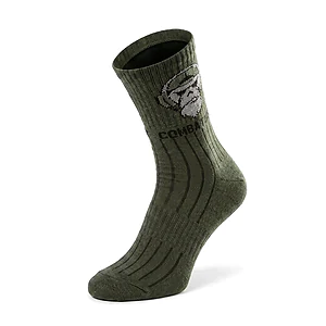 Шкарпетки трекінгові Combatant Ranger Trek Mid Core. Олива