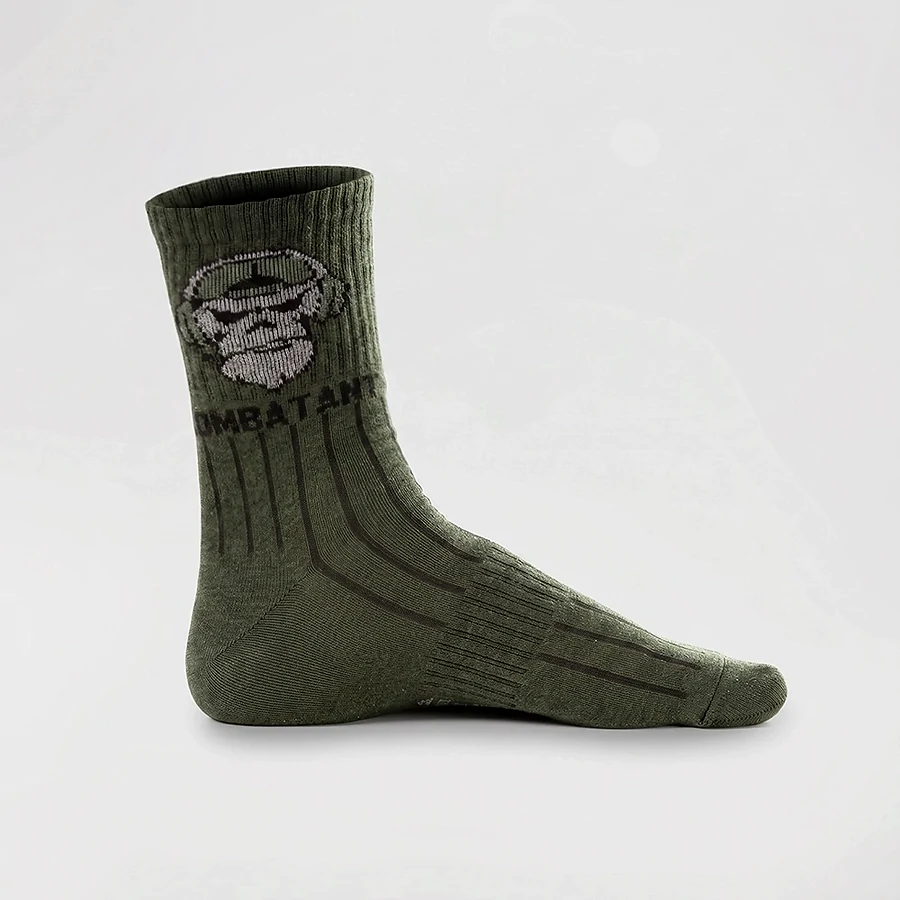 Шкарпетки трекінгові Combatant Ranger Trek Mid Core. Олива