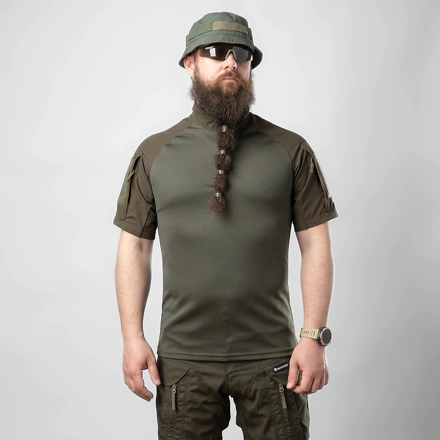 Убакс тактичний Combatant Raider Core короткий рукав. Хакі