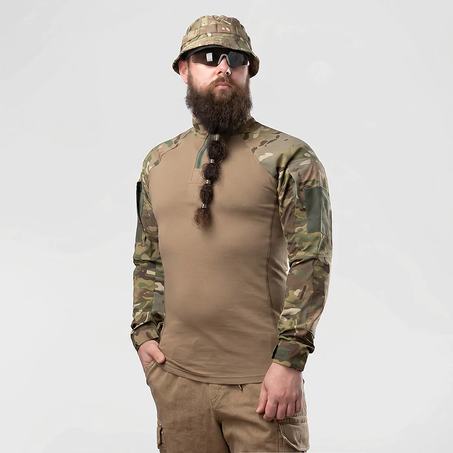 Убакс тактичний Combatant Raider Pro LS довгий рукав. Мультикам
