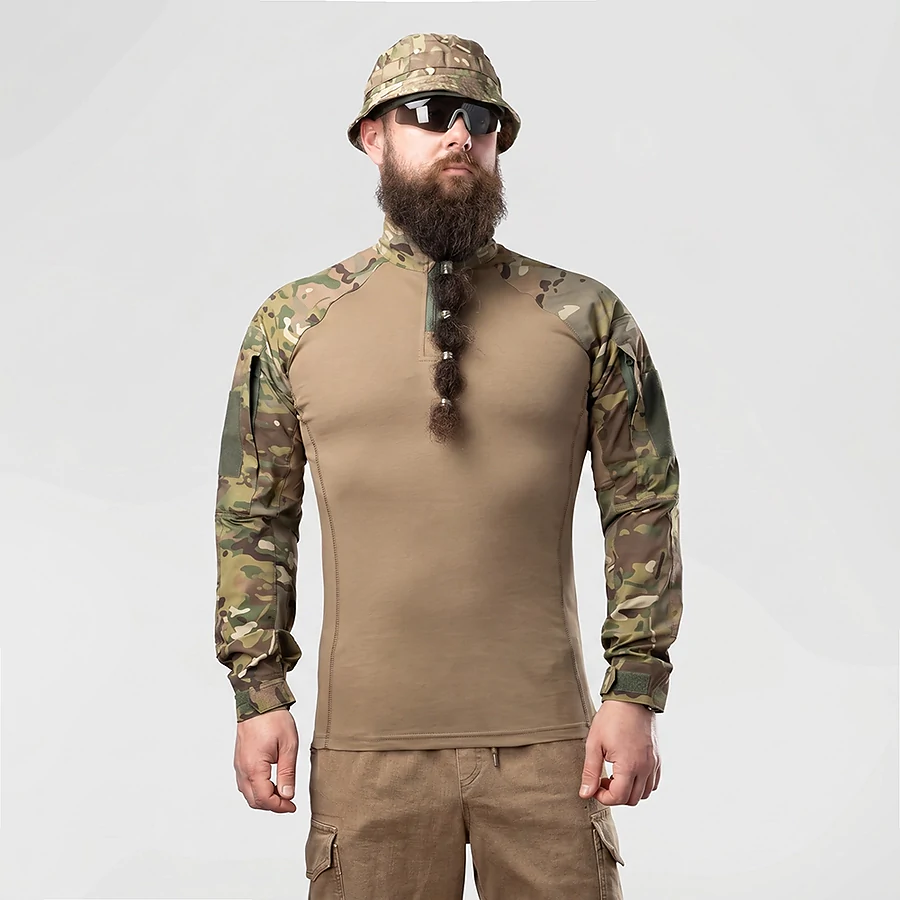 Убакс тактичний Combatant Raider Pro LS довгий рукав. Мультикам