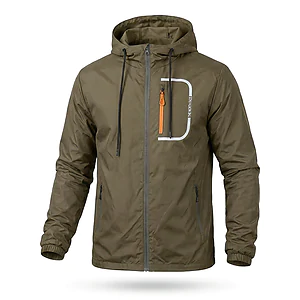 Куртка вітровка The North Face. Олива