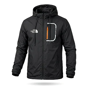 Куртка вітровка The North Face. Чорний