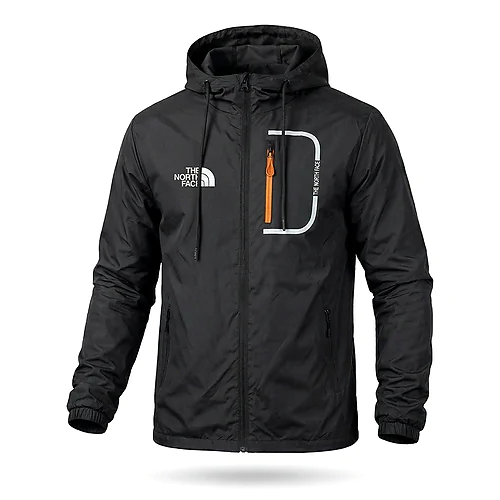 Куртка ветровка The North Face. Черный