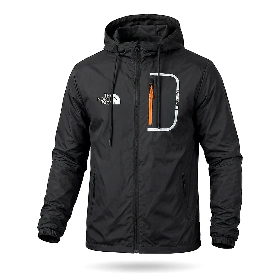 Куртка ветровка The North Face. Черный