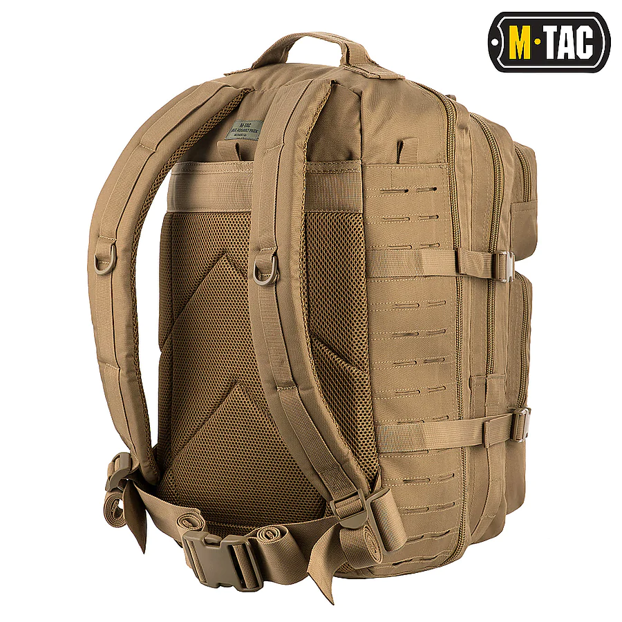 Рюкзак тактический M-Tac Large Assault Pack Laser Cut. Койот