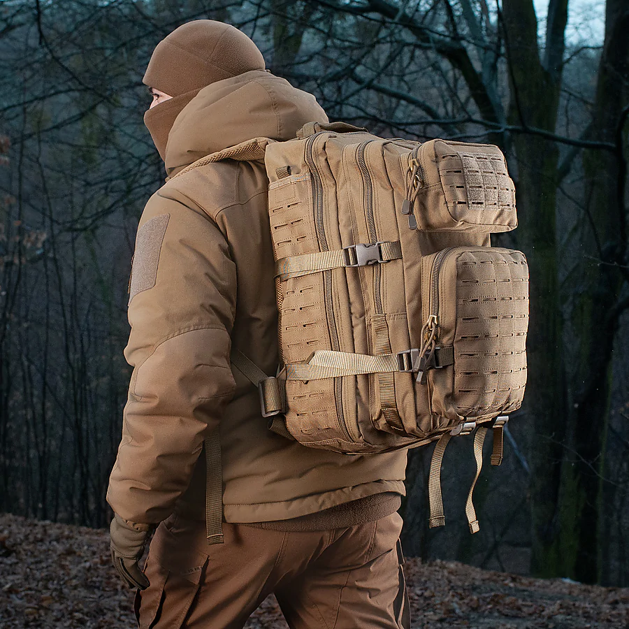 Рюкзак тактический M-Tac Large Assault Pack Laser Cut. Койот