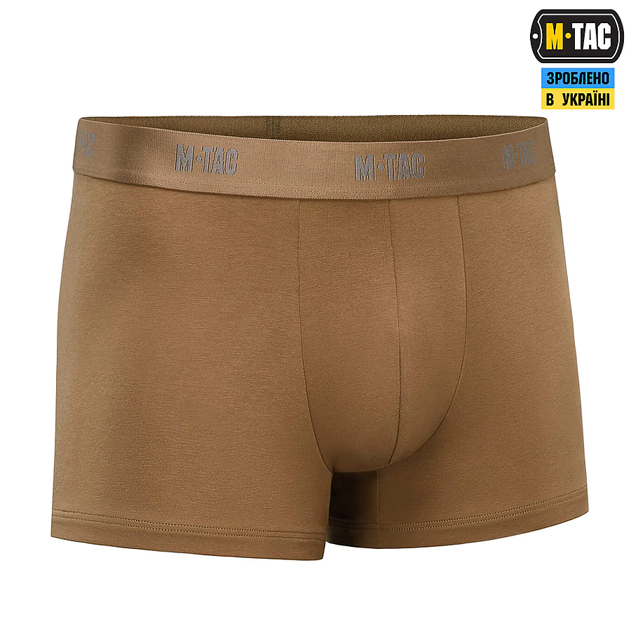 Трусы мужские M-Tac Cotton Stretch Boxer. Койот