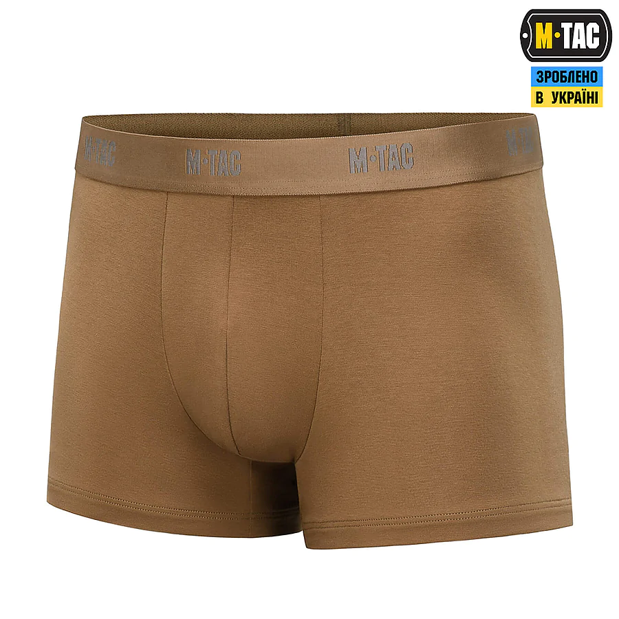 Трусы мужские M-Tac Cotton Stretch Boxer. Койот