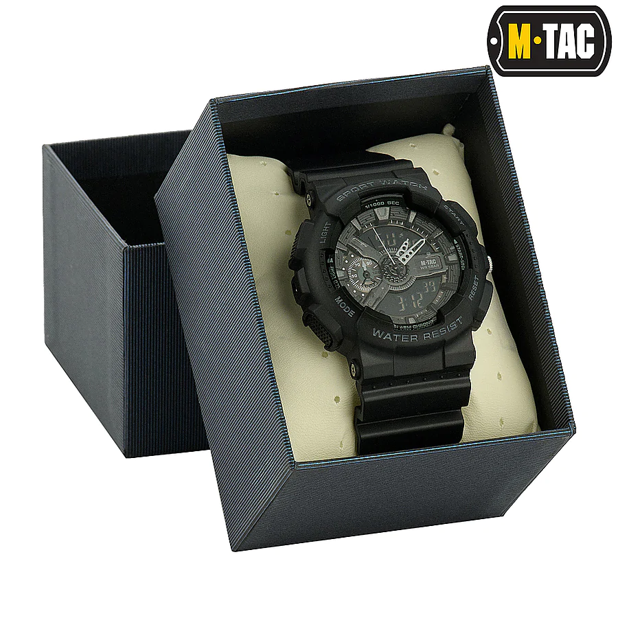 Тактические часы M-Tac Sport. Черный