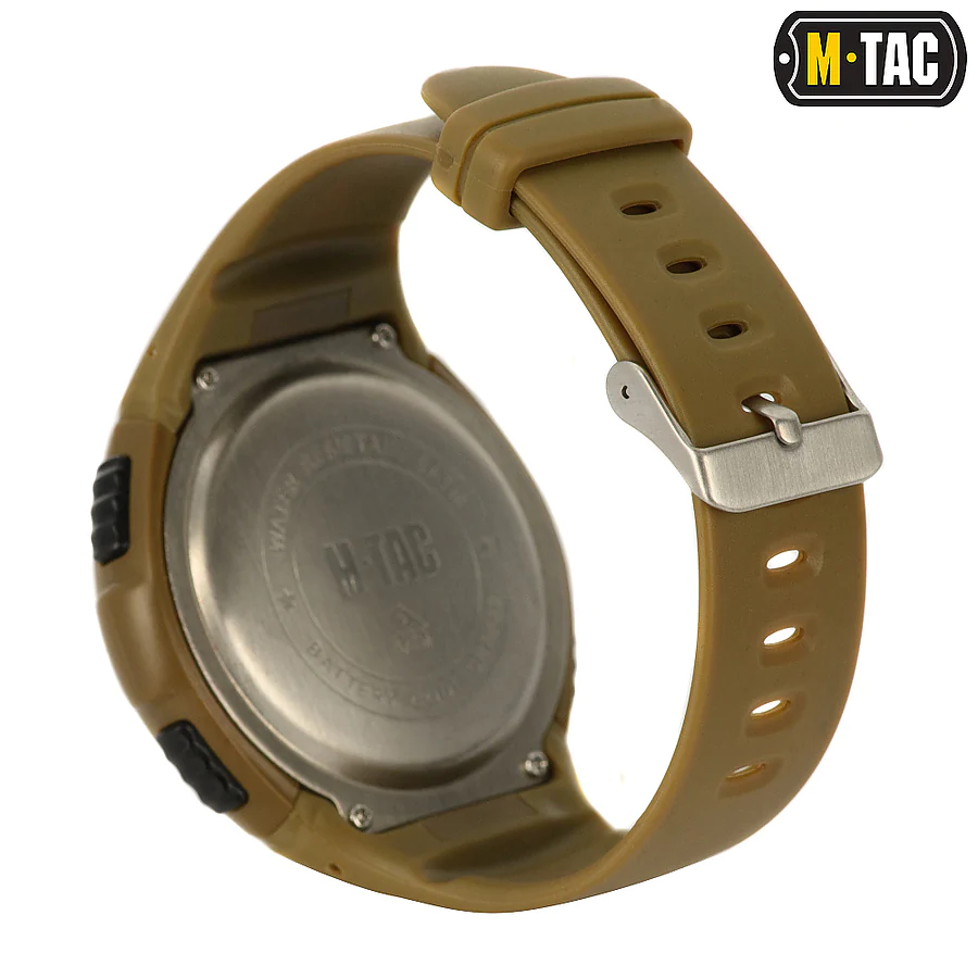 Тактические часы M-Tac с шагомером. Койот