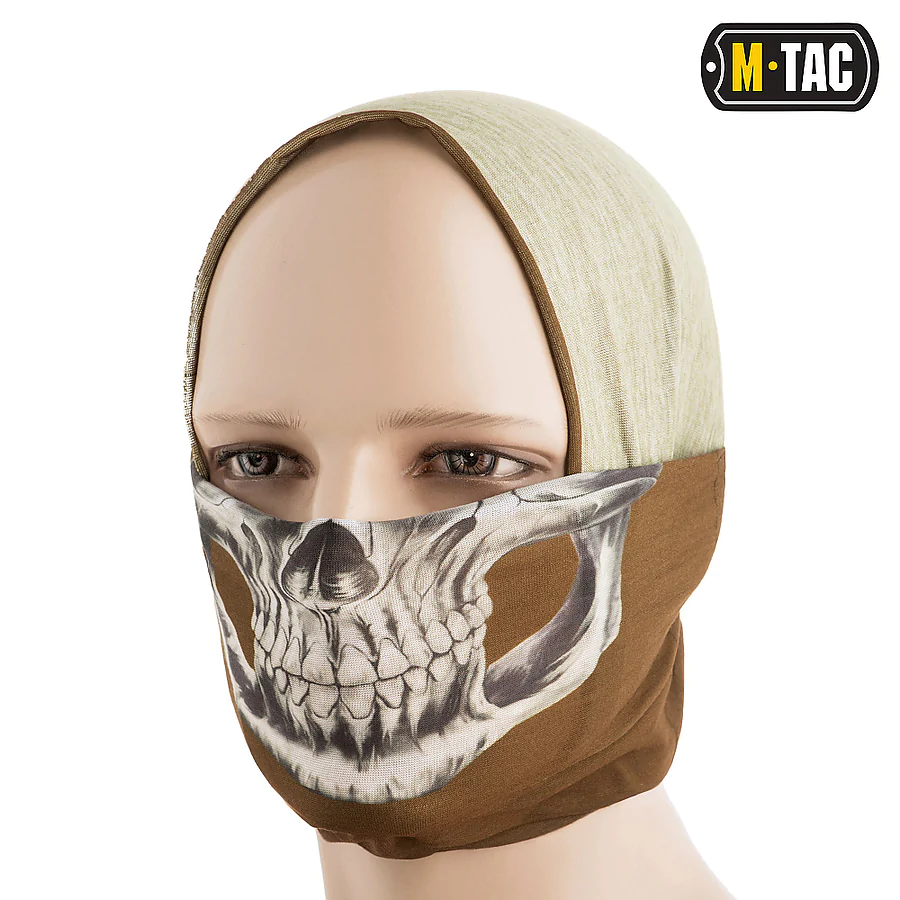 Шарф-труба облегченный M-Tac Reaper Skull. Койот