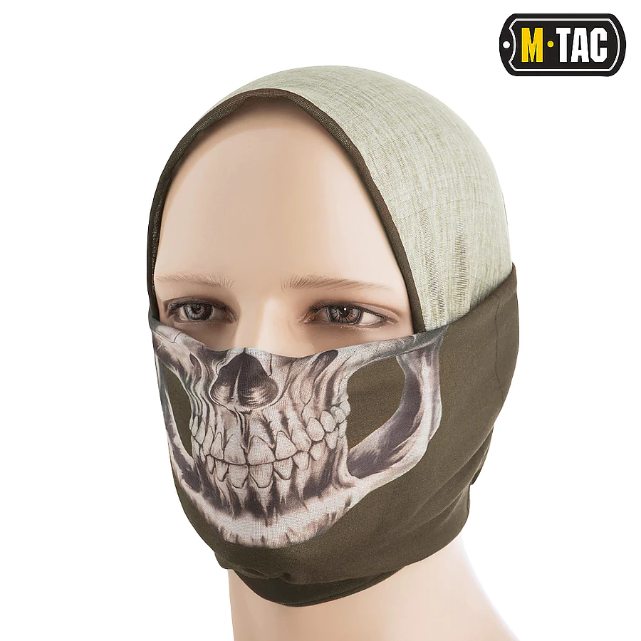 Шарф-труба облегченный M-Tac Reaper Skull. Олива