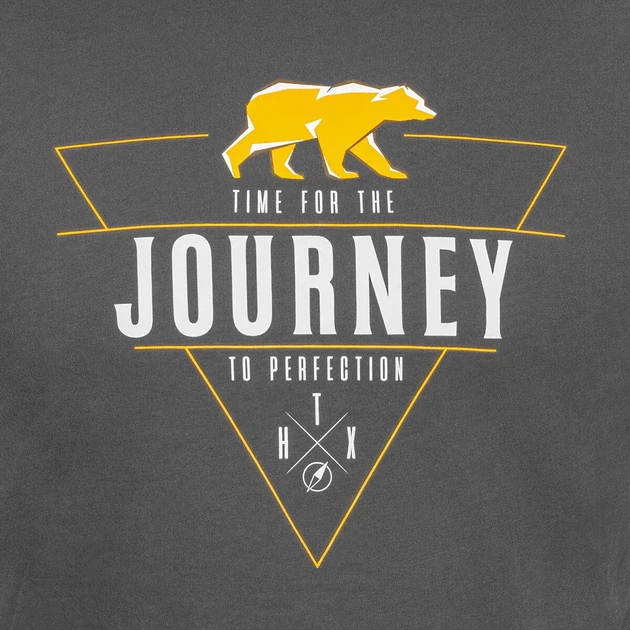 Футболка Helikon Journey to Perfection. Сірий