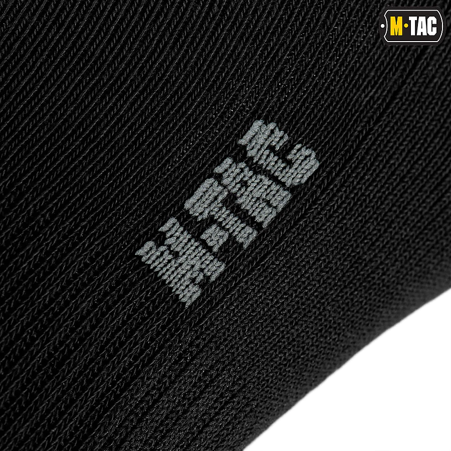 Носки короткие тактические M-Tac. Черный