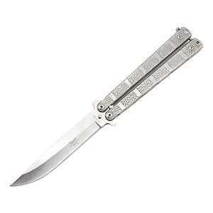Нiж метелик Benchmade A814. Сірий
