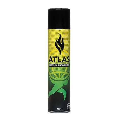 Газ для заправки запальничок Atlas 300мл