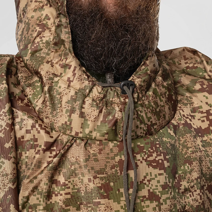 Плащ-пончо тактичний COMBATANT ghostcover. Хижак