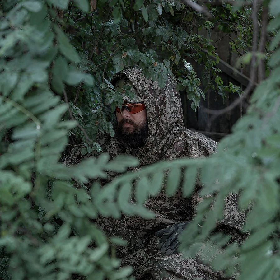 Плащ-пончо тактичний COMBATANT ghostcover. Хижак