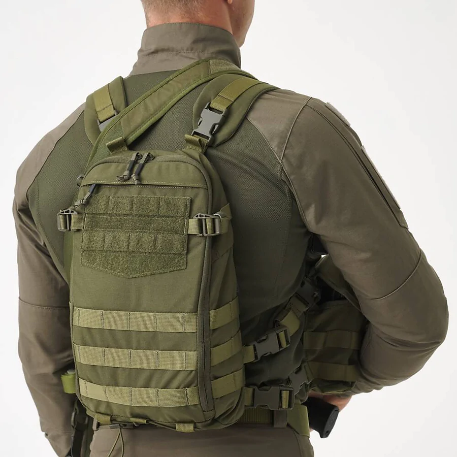 Рюкзак тактический Helikon Guardian Smallpack 7,5 л. Мультикам черный