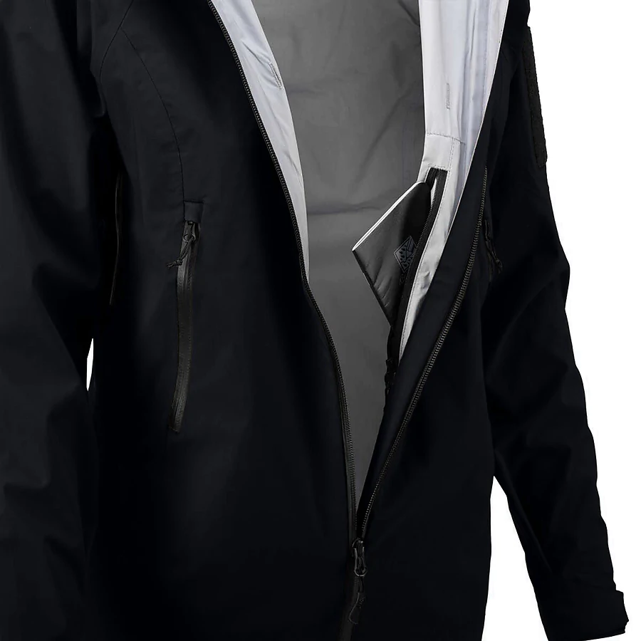 Куртка жіноча Helikon Squall Hardshell Torrent Stretch. Чорний