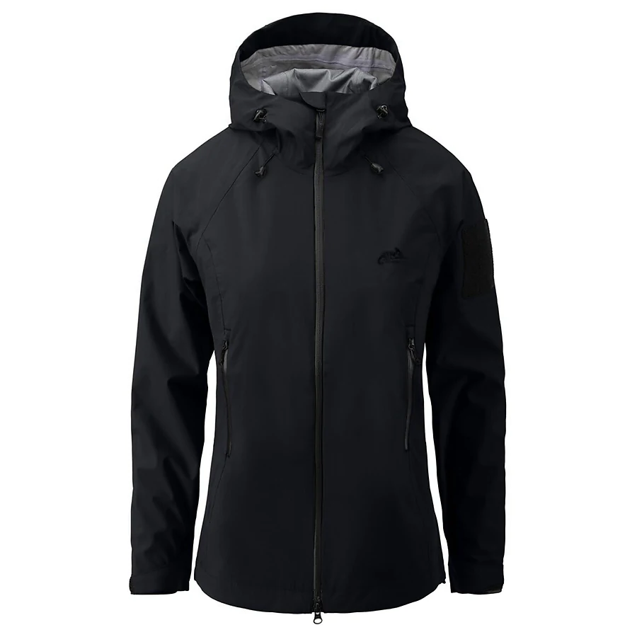 Куртка жіноча Helikon Squall Hardshell Torrent Stretch. Чорний