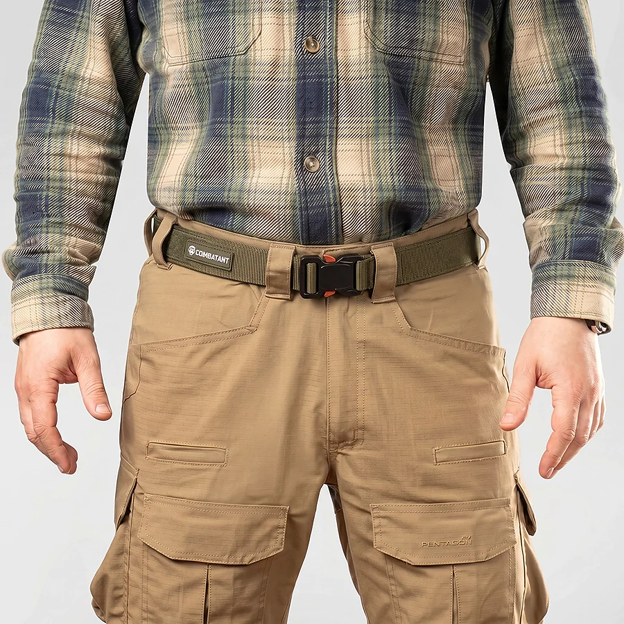 Ремень тактический Cobra Combatant Sentinel Belt Core. Олива