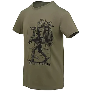 Футболка Helikon Light infantry. Олива